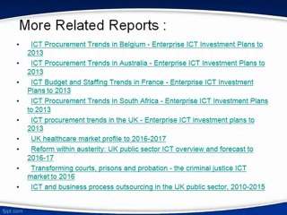 Aarkstore.com - ICT Procurement Trends in Australia - Enterprise ICT Investment Plans to 2013