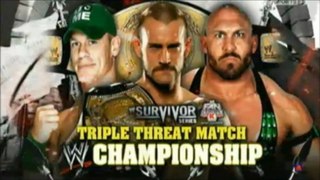 WWE Survivor Series 2012 - CM Punk vs. John Cena vs. Ryback 465