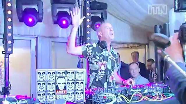 Fatboy Slim DJs in the House of Commons