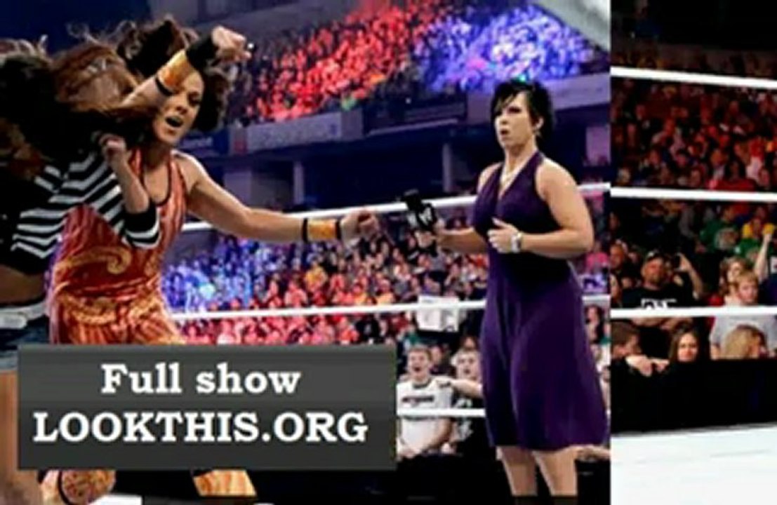 AJ confronts Vickie Guerrero Survivor Series 2012