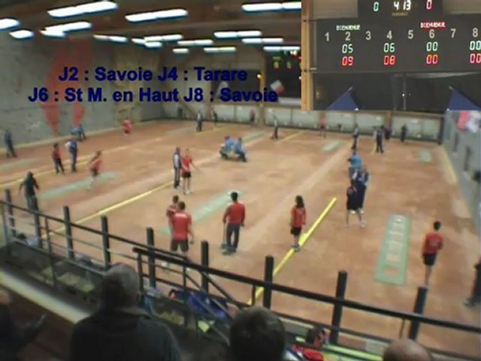 Tirs en relais, Demi-finales Clubs 2013 -15 -18, La Côte-Saint-André, Sport-Boules