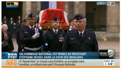 L'hommage à Stéphane Hessel en moins de 3 minutes