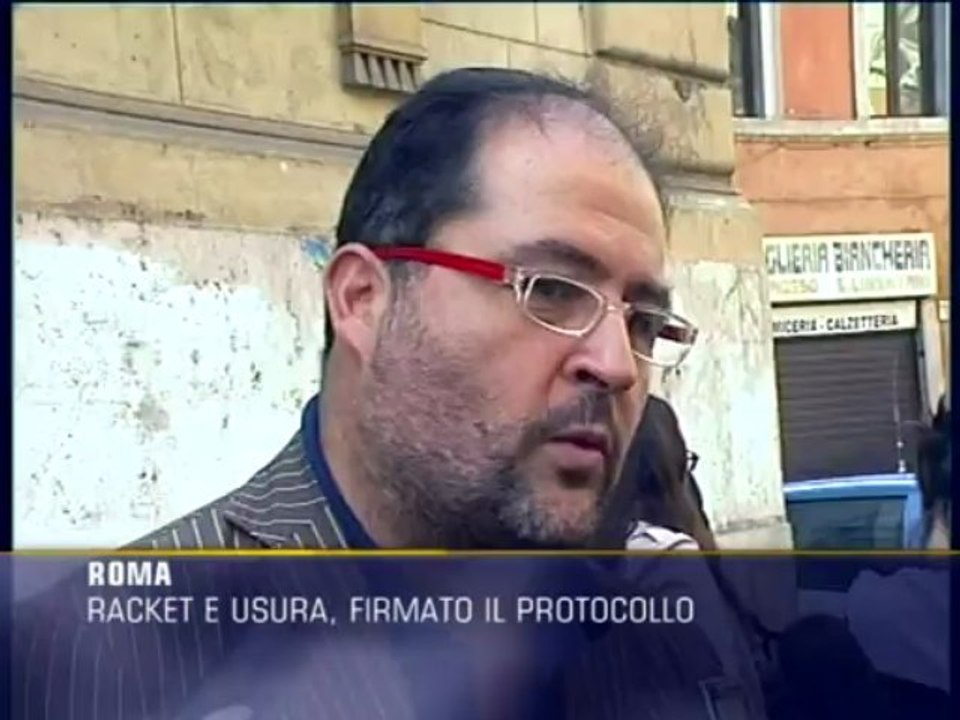 Racket e usura, firmato il protocollo tra Campidoglio e Fai