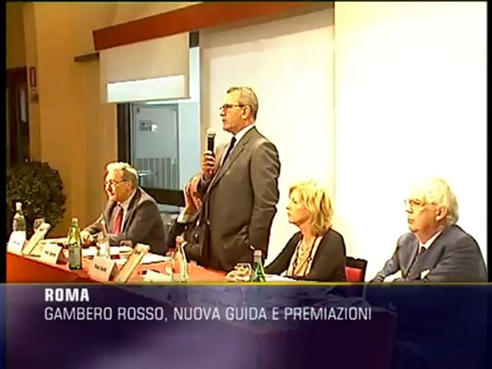 Gambero Rosso, nuova guida e premiazioni