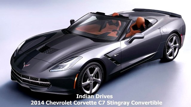 2014 Chevrolet Corvette C7 Stingray Convertible at Geneva 2013