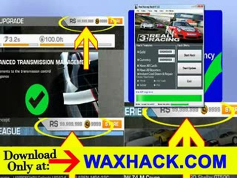 comment pirater Real Racing 3 Cheat Hack Gold iOS March 2013 \ téléchargement Download