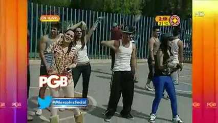 Mc Sise Hace canta "Dile Que" desde El Parque Roma