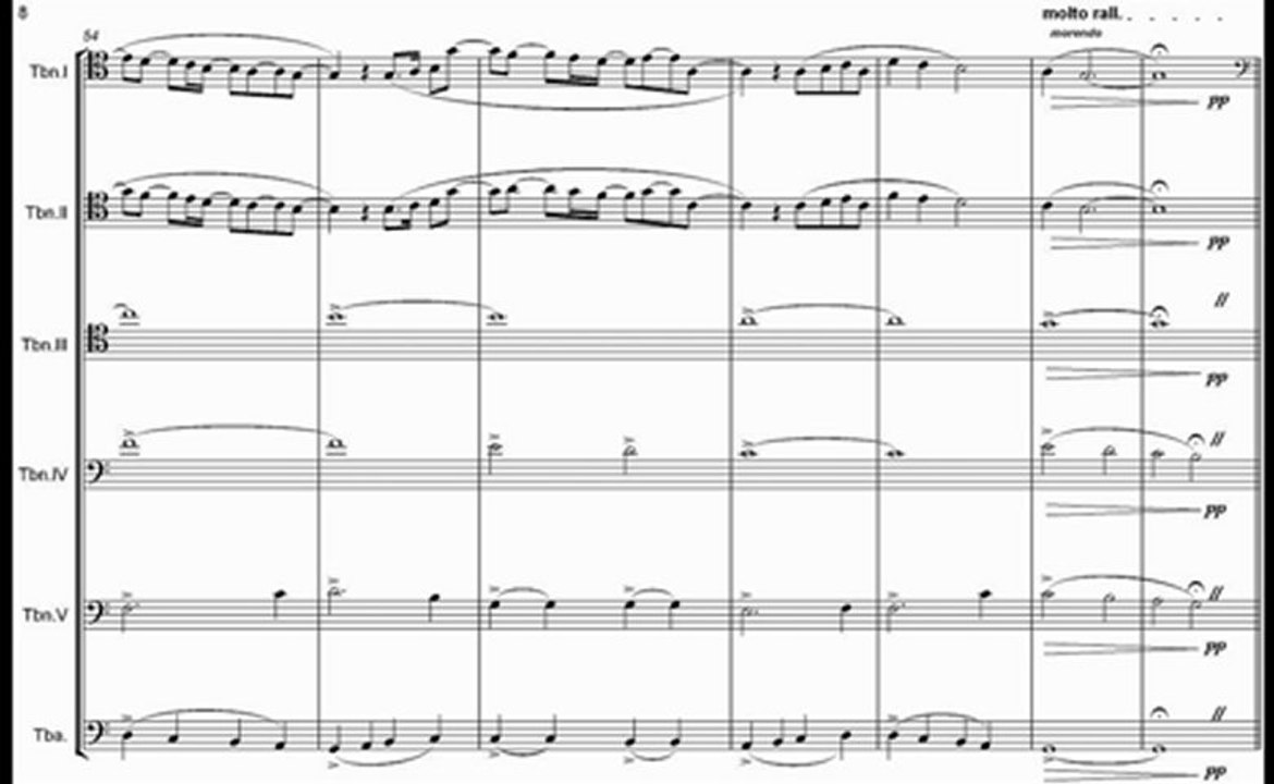 JASON MRAZ - Lucky - Trombone Ensemble