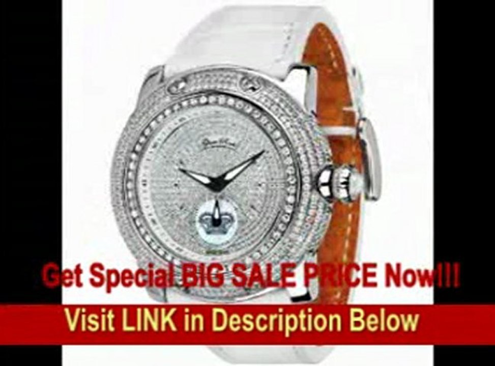 [SPECIAL DISCOUNT] Glam Rock Women's GR80016 Special Edition Collection Diamond Leather Watch