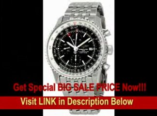 [REVIEW] Breitling Men's BTA2432212-B726SS Navitimer World Chronograph Watch