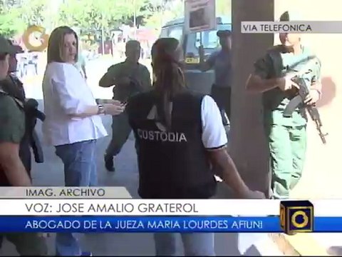 Solicitan traslado de jueza María Lourdes Afiuni a centro asistencial