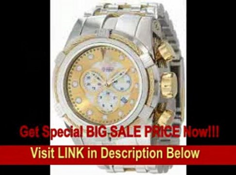 [FOR SALE] Jason Taylor for Invicta Collection 12952 BOLT Zeus Chronograph Mother-Of-Pearl Dial Stainless Steel Watc