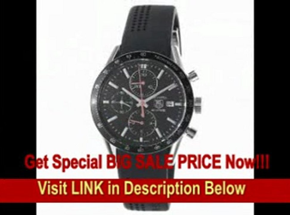 [SPECIAL DISCOUNT] TAG Heuer Men's CV2014.FT6014 Carrera Automatic Chronograph Watch