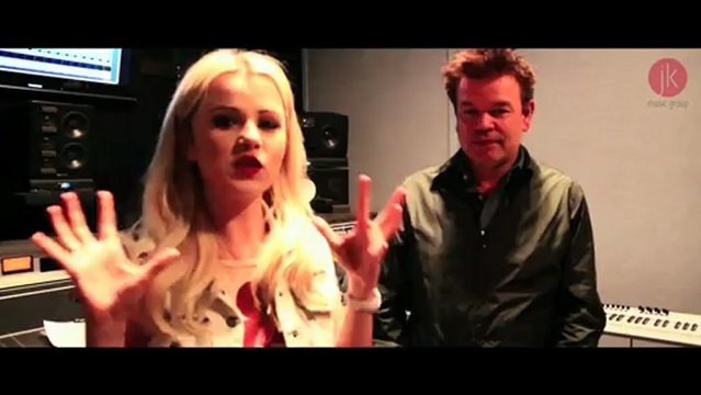 Mika Newton & Paul Oakenfold (Behind The Scenes in recording studio)