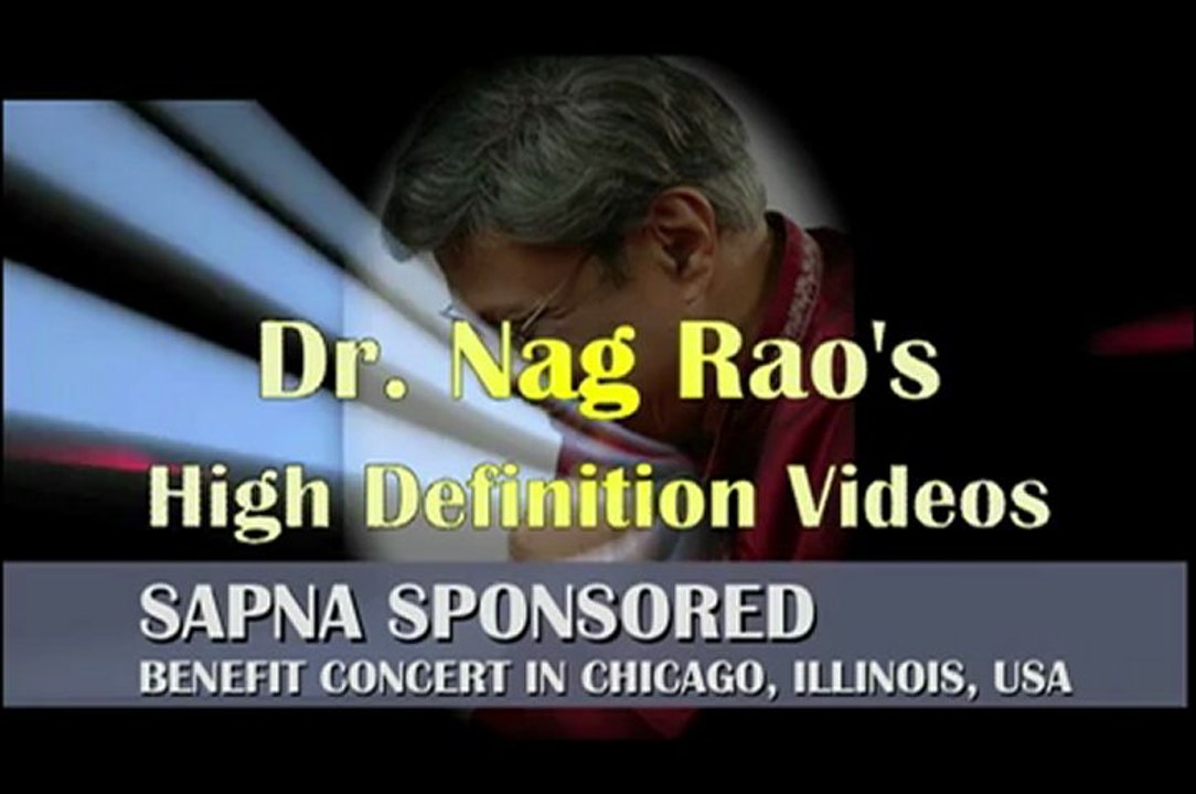 SAPNA SPONSORS VEGESNA BENEFIT CONCERT:  MANI SASTRY: A SONG FROM PANDAVA VANAVASAM