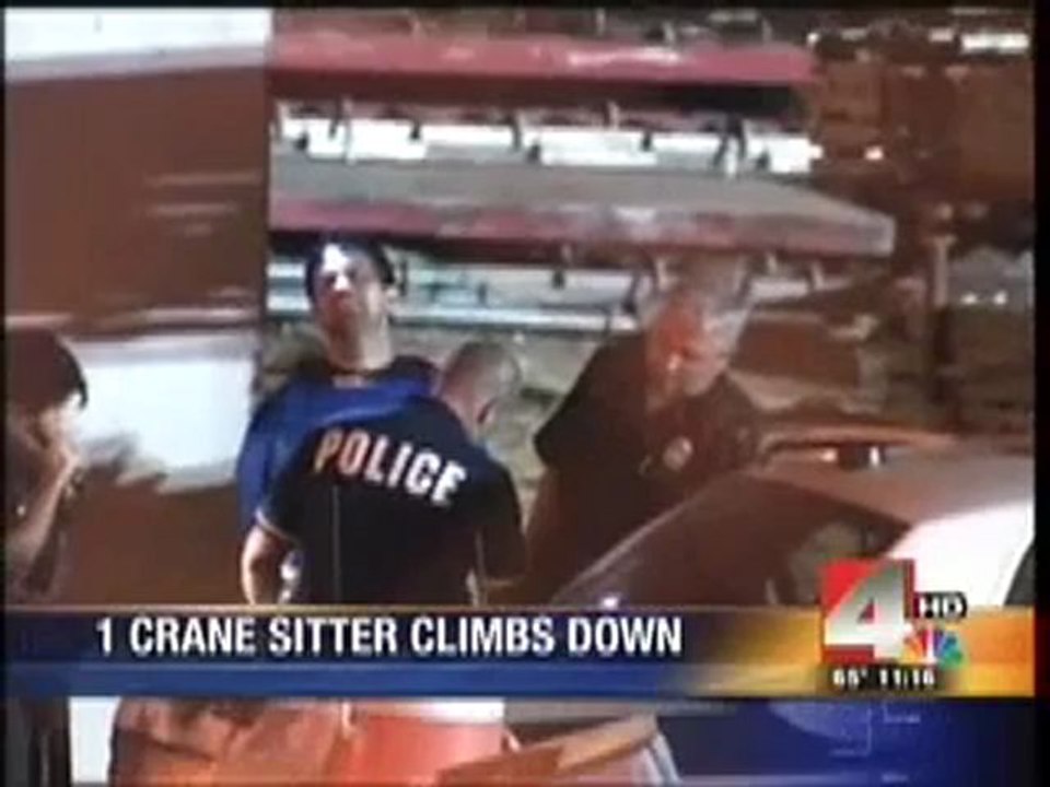 Fathers-4-Justice Crane Protest / Donald Tenn - Paul Fisher