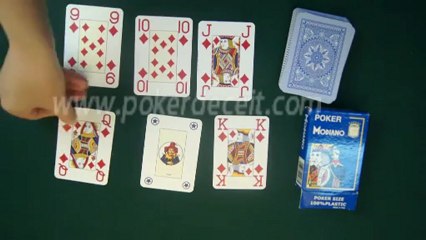 MARKED-PLAYING-CARDS-Modiano Cristallo-(blue)-pokerdeceit