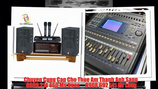 Cho thuê am thanh triễn lãm 0989 214 460