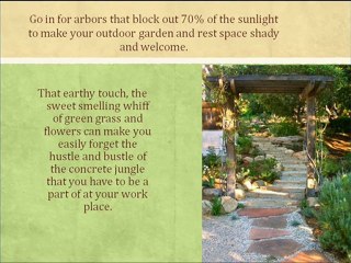 Decorate Your Outdoor With Arbors