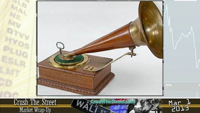 Markets on the edge before the sequester Market Wrap-Up Mar 1 2013 CrushTheStreet.com