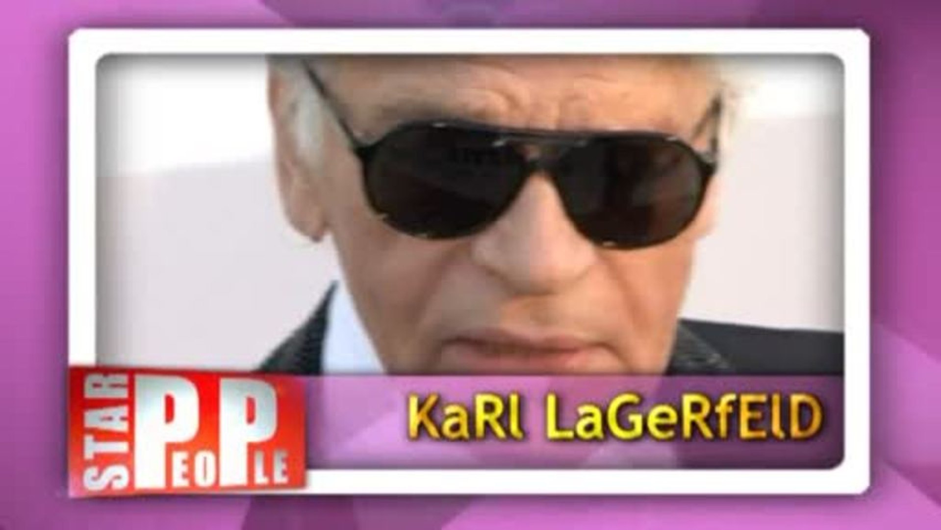 ⁣Karl Lagerfeld tacle Michelle Obama