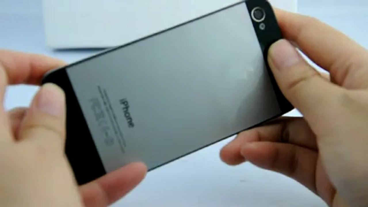 iPhone 5 Styled Back Cover for iPhone 4-Black