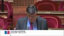 Jean-Patrick Courtois, Sénateur de la Saône-et-Loire : Distinction entre les budgets des transports publics et des transports scolaires