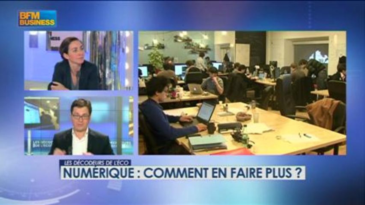 Numérique : comment en faire plus ? - 28 février - BFM : Les décodeurs de l'éco 2/5