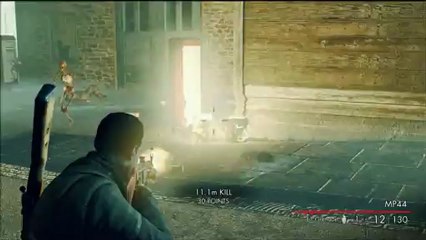 Sniper Elite  Nazi Zombie Army gameplay