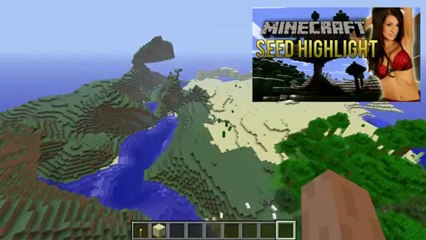 Minecraft - Seed Highlight! Sexy Mountains....