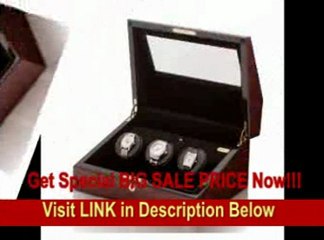 [FOR SALE] Orbita Siena 3 Watch Programmable Winder In Maple Burl