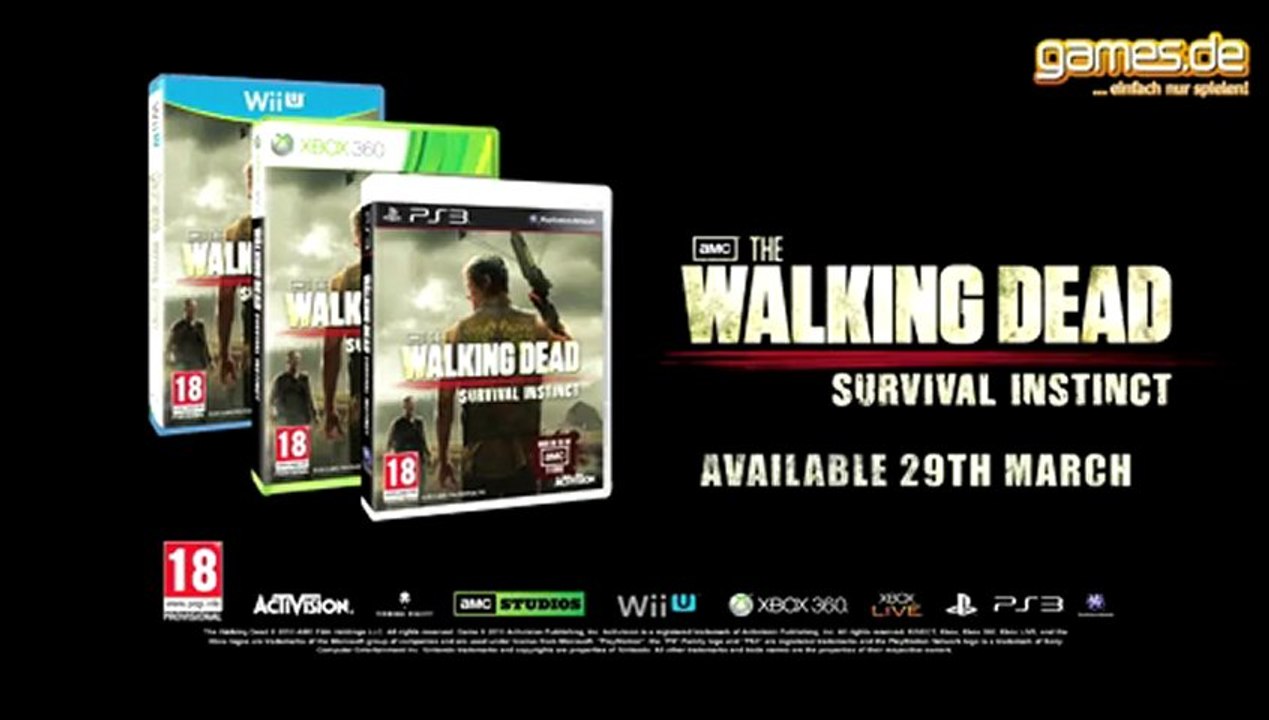 The Walking Dead Survival Instinct Release -Termin Trailer