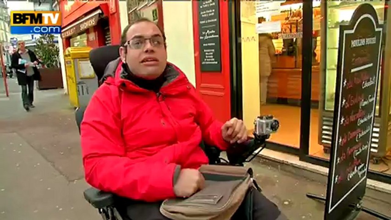 REPORTAGE: la ville, ce parcours du combattant pour les fauteuils roulants - 1/03