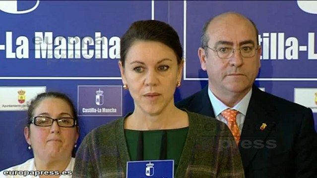 Cospedal dice que el PP está muy bien y muy tranquilo