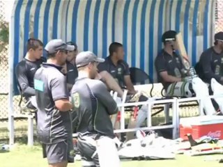 Australia in practice session in Hyderabad