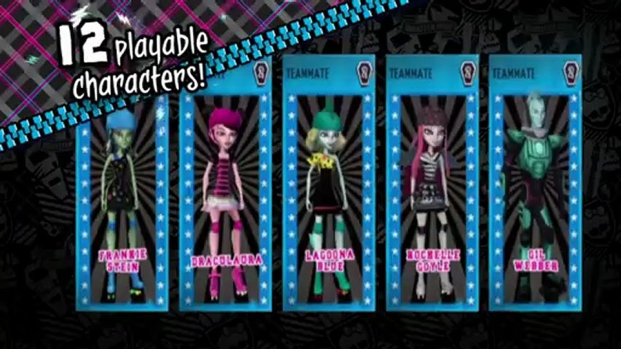 Monster High: Skultimate Roller Maze -Video Game Trailer