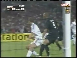 2005 (September 13) Olympique Lyonnais (France) 3-Real Madrid (Spain) 0 (Champions League)