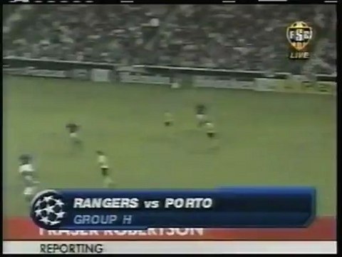 2005 (September 13) Rangers Glasgow (Scotland) 3-Porto (Portugal) 2 (Champions League)