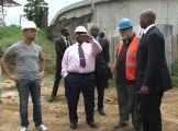 Visite du Président Ali Bongo Ondimba sur les chantiers de Libreville