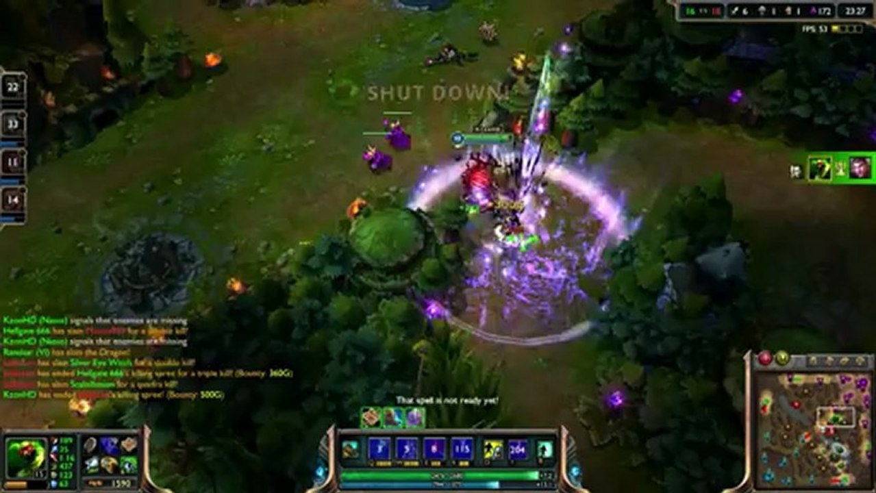 Nasus et le beau pentakill - League of legends - team-aaa.com