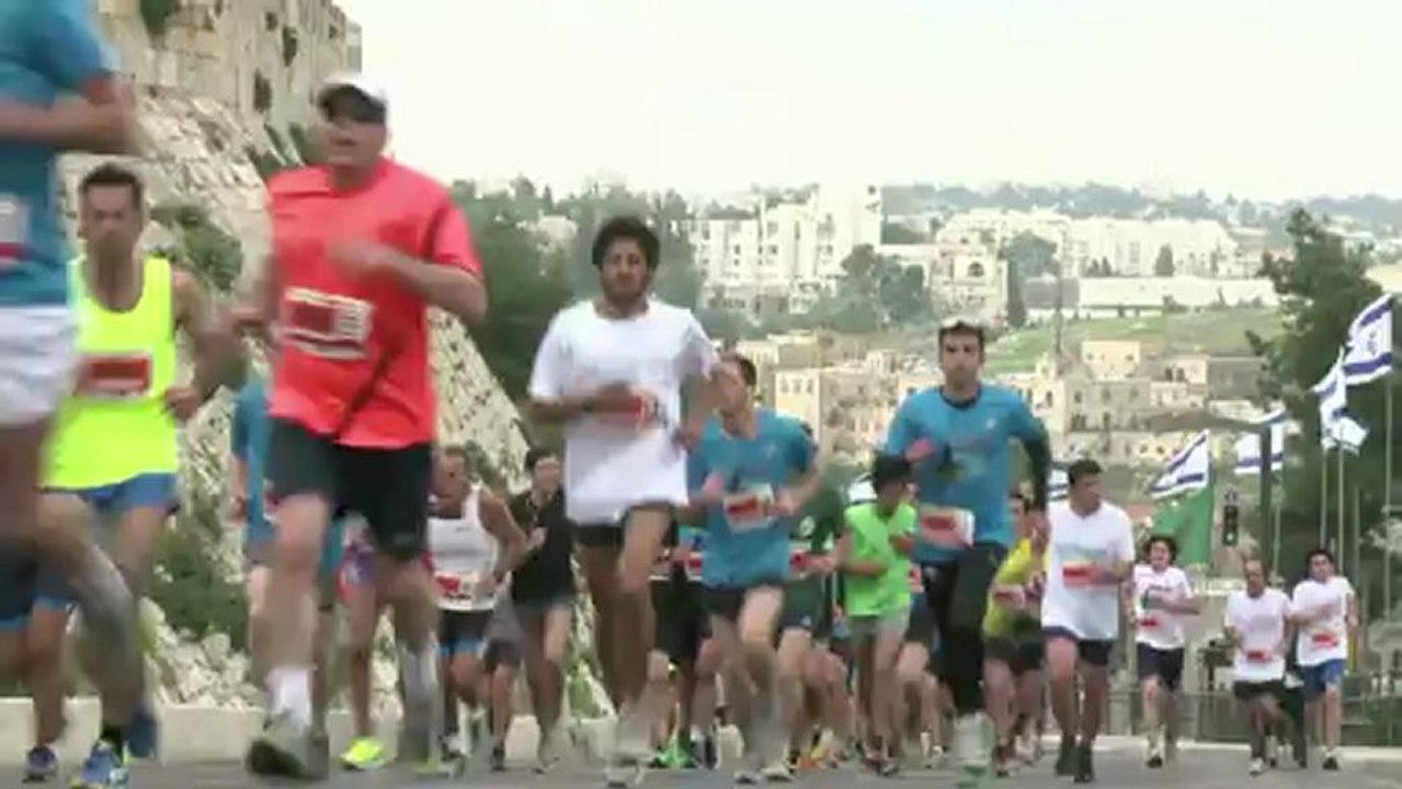 Le Marathon de Jérusalem organisé malgré le boycott de l'OLP