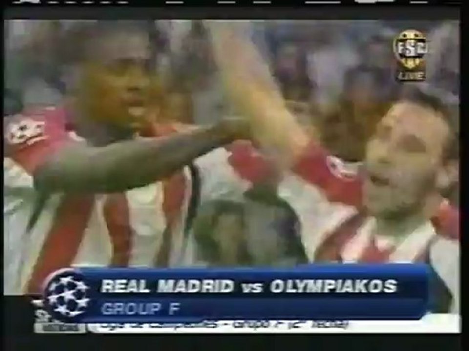 2005 (September 28) Real Madrid (Spain) 2-Olympiakos (Greece) 1 (Champions League)