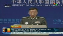 China denuncia ciberataques de EE.UU.