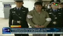 TV china mostró a condenados a muerte, antes de su ejecución
