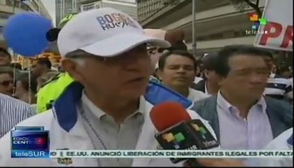 Médicos protestan por crisis en sector Salud en Colombia