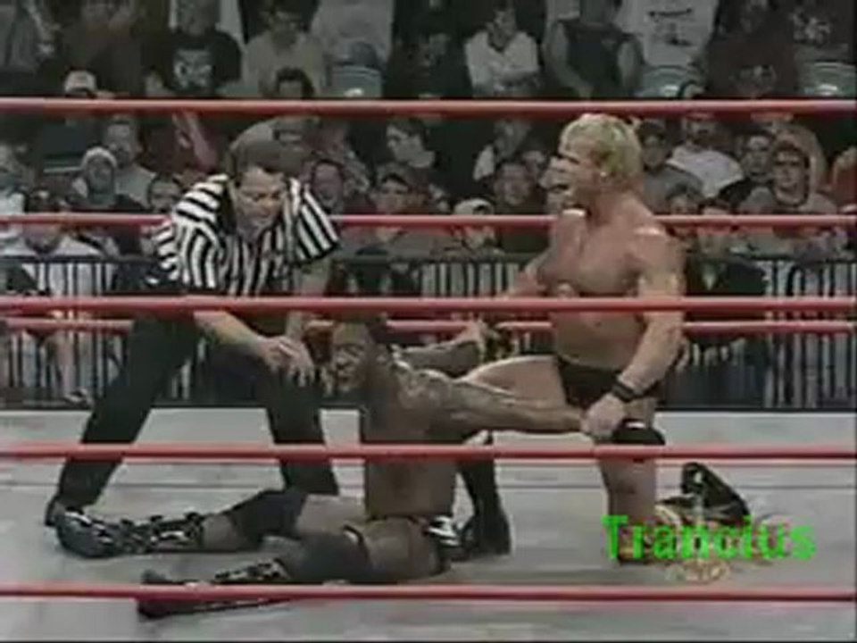 WCW.Monday.Nitro.03.12.2001 - Booker T vs Lex Luger