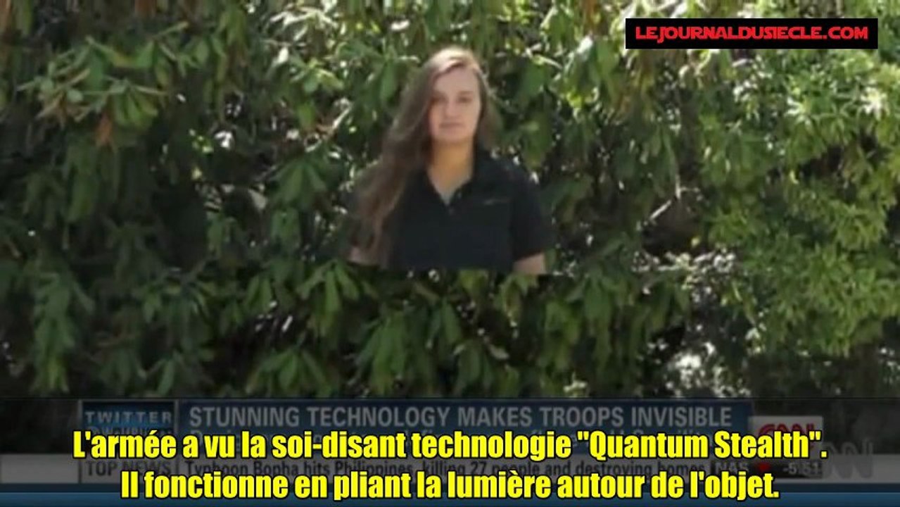 Quantum Stealth, la Cape d'invisibilité qui équipera bientôt toutes les Troupes Américaines - AUTRE VERSION - VOSTFR - Décembre 2012