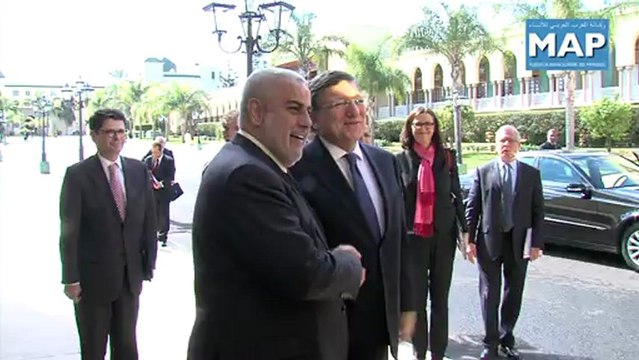 M. Benkirane s'entretient avec M. José Manuel Barroso