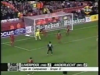 2005 (November 1) Liverpool (England) 3-Anderlecht (Belgium) 0 (Champions League)