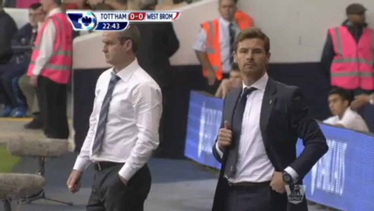 EPL 2012/2013 - Tottenham vs West Brom - 25/08/2012 - First Half